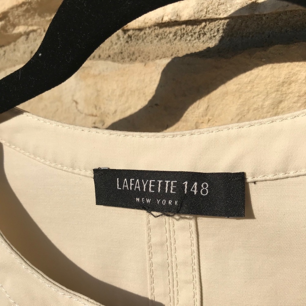 Lafayette 148 Short Sleeve Dress Size M - Picture 9 of 11